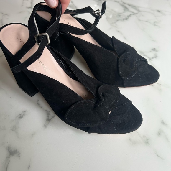 Loeffler Randall Shoes - Loeffler Randall Black Women's Heeled Sandals